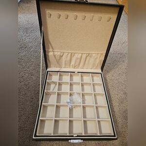 Black Jewelry And Earring Organizer